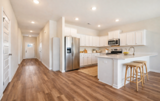 SpruceKitchen Spruce floor plan including an open bright kitchen